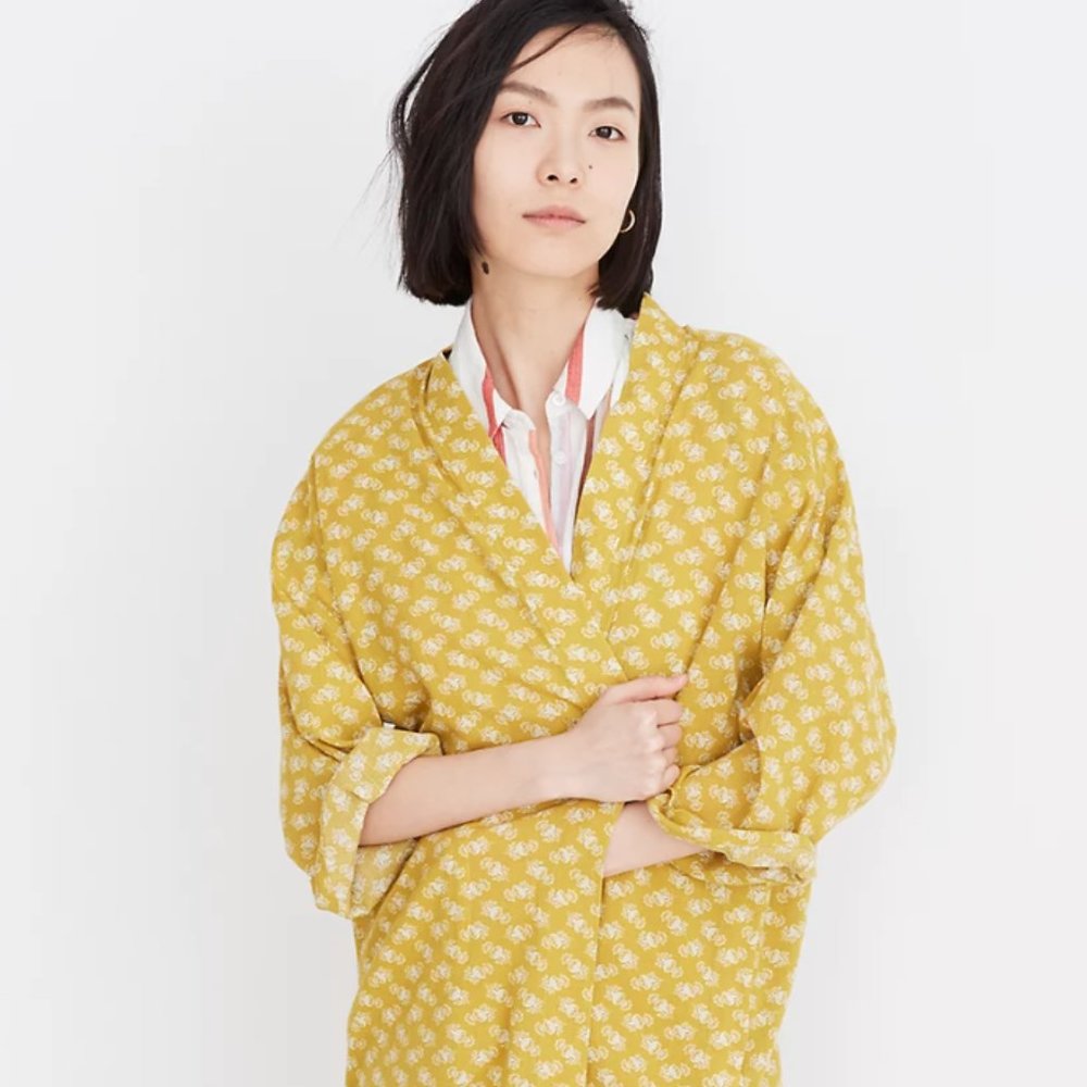 Madewell Kimono Style Jacket Beach Cover Up
